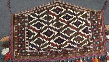 Antieke Turkmeense asmalyk - Vloerkleed - 110 cm - 70 cm beschikbaar voor biedingen