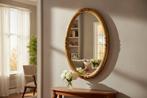 Miroir - Bois doré - ovale