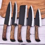 Couteau de cuisine - Chefs knife - Bois et acier de haute