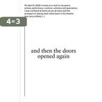 and then the doors opened again 9789493148383, Verzenden, Gelezen, David Weber-Krebs
