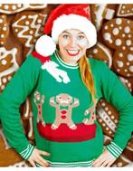 Foute kerst trui cookie voor mannen en vrouwen, Ophalen of Verzenden, Nieuw