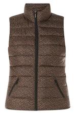 Bodywarmer Yesta animal print maat 52, Vêtements | Femmes, Blousons sans Manches, Verzenden