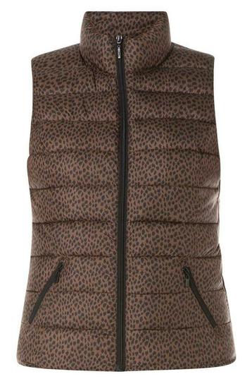 Bodywarmer Yesta animal print maat 52 beschikbaar voor biedingen