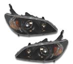 PHARES ANGEL EYES POUR HONDA CIVIC 04 NOIR, Verzenden, Nieuw