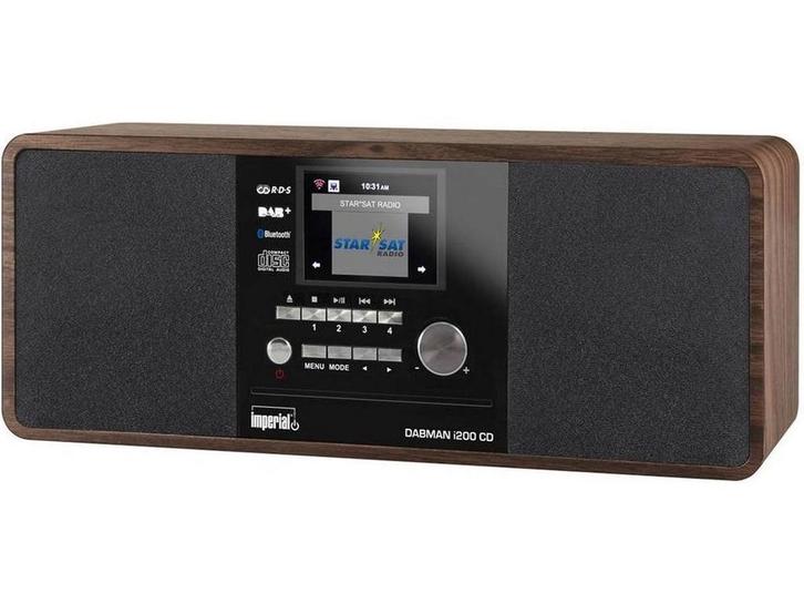 IMPERIAL DABMAN i200 CD - Hybride Radio - DAB+ FM Bluetooth, Huis en Inrichting, Woonaccessoires | Overige, Nieuw, Verzenden