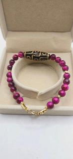Zonder Minimumprijs - Armband 14-karaats gouden armband en, Handtassen en Accessoires, Armbanden, Nieuw
