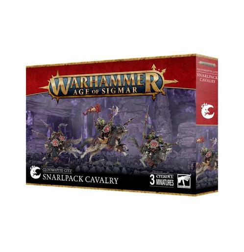 Gloomspite Gitz Snarlpack Cavalry (Warhammer Age of Sigmar, Hobby en Vrije tijd, Wargaming, Ophalen of Verzenden