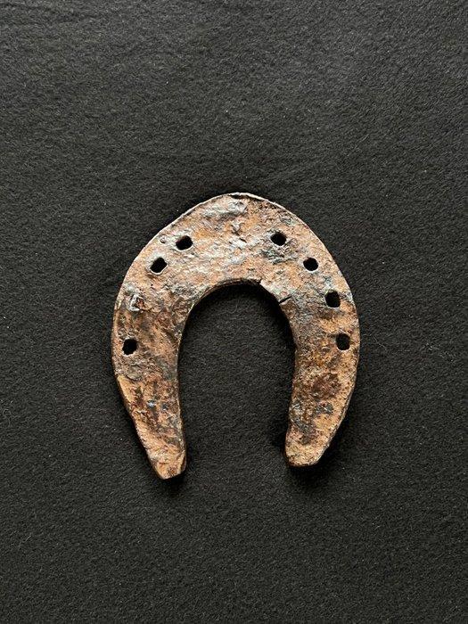 Middeleeuwen, kruisvaardersperiode IJzer Hufeisen uit de, Antiquités & Art, Antiquités | Autres Antiquités