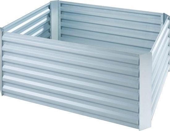 2dekans | tectake - Hoge plantenbak Salvia verzinkt - 403446, Jardin & Terrasse, Bacs à fleurs & Jardinières, Enlèvement ou Envoi