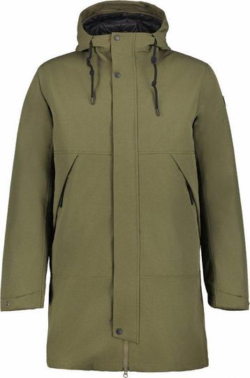ICEPEAK AIKAS Heren Outdoorjas - Groen - Maat 48 (Jassen) beschikbaar voor biedingen