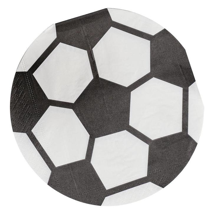 Voetbal Servetten 14,5cm 20st, Hobby en Vrije tijd, Feestartikelen, Nieuw, Verzenden