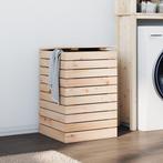 vidaXL Wasmand 44x44x66 cm massief grenenhout, Huis en Inrichting, Verzenden, Nieuw