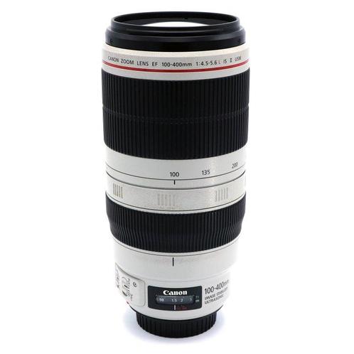 Canon EF 100-400mm F/4.5-5.6L IS II USM (draaizoom) + ET-83D, Audio, Tv en Foto, Fotocamera's Digitaal
