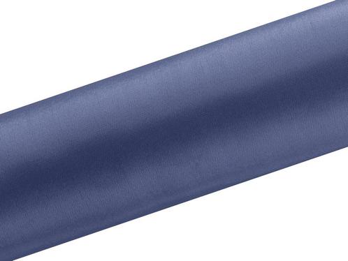 Donkerblauwe Tafelloper 16cm 9m, Hobby en Vrije tijd, Feestartikelen, Nieuw, Verzenden