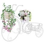 vidaXL Support de plantes sous forme de vélo Style, Jardin & Terrasse, Pots de fleurs, Neuf, Verzenden