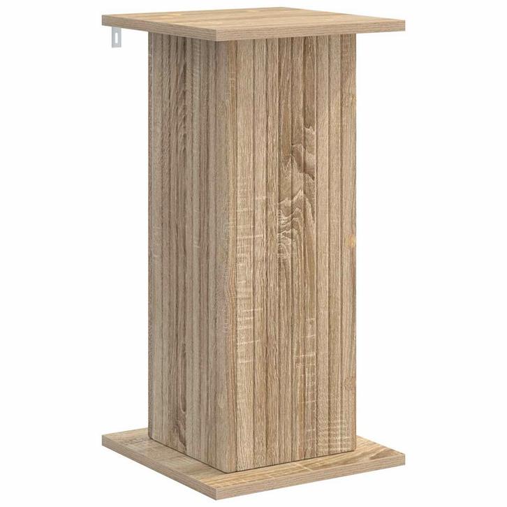 vidaXL Plantenstand Sonoma Eik 30,5 x 30 x 60,5 cm, Tuin en Terras, Bloembakken en Plantenbakken, Nieuw, Verzenden