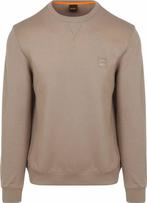 BOSS Sweater Westart Taupe maat Maat 52/54 (L) Heren, Maat 52/54 (L), BOSS, Overige kleuren, Verzenden