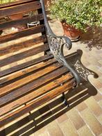 Settle (zitbank met hoge leuning) - Gietijzer - Houten en