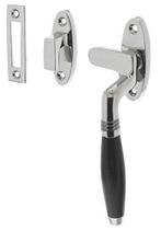 Intersteel Raamsluiting Ton Model Rechts Chroom/Ebbenhout, Doe-het-zelf en Bouw, Deuren en Vliegenramen, Ophalen of Verzenden