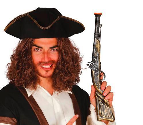 Piraten Pistool 50cm, Hobby en Vrije tijd, Feestartikelen, Nieuw, Verzenden