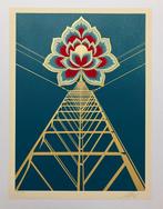 Shepard Fairey (OBEY) (1970) - Flower Power (Blue)