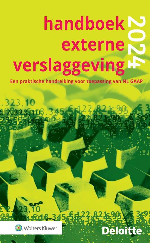 Handboek Externe Verslaggeving 2024 9789013176421, Boeken, Overige Boeken, Gelezen, Verzenden