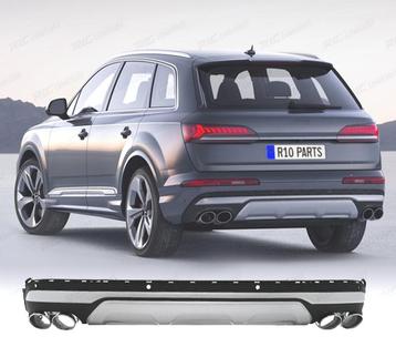 Diffuseur Pour Audi Q7 20-23 Look Sq7 + Embouts Déchappemen, Verzenden