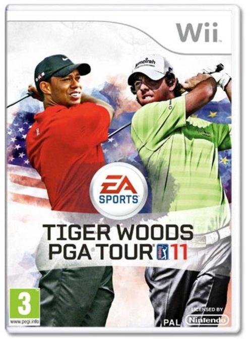 Tiger Woods PGA Tour 11 (Wii tweedehands game), Consoles de jeu & Jeux vidéo, Consoles de jeu | Nintendo Wii, Enlèvement ou Envoi