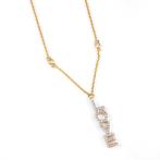 Collier - 14 carats Or jaune - 0.34ct. tw. Diamant, Nieuw