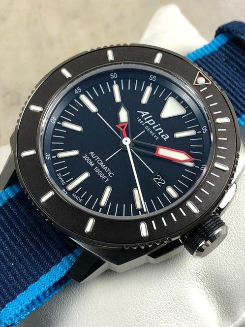 Alpina - Seastrong Collection Diver Gyre Automatic -, Handtassen en Accessoires, Horloges | Heren
