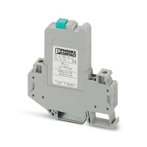 Phoenix Contact Zekeringklem - 0916607, Doe-het-zelf en Bouw, Elektriciteit en Kabels, Verzenden