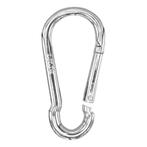 FORTEX Karabijnhaak 6x60mm WLL 120  kg verzinkt DIN 5299, Verzenden, Nieuw