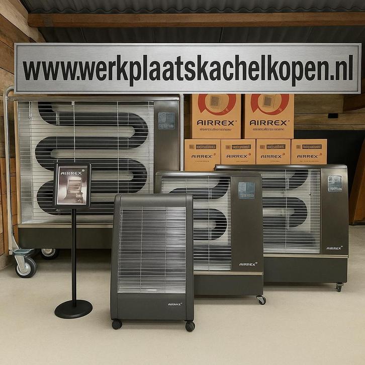 Airrex Werkplaatskachel Werkplaatsheater Infraroodheater, Huis en Inrichting, Kachels, Overige soorten, Vrijstaand, Nieuw, Overige brandstoffen
