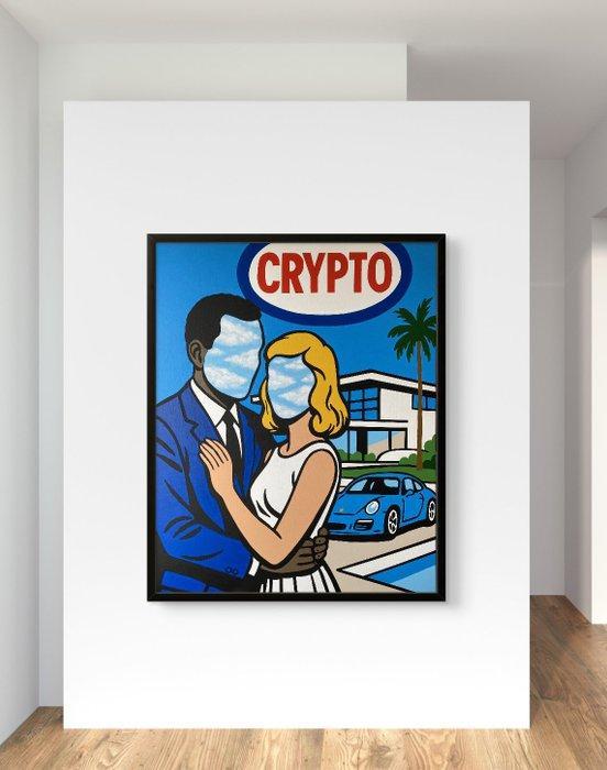 JOHANNE 8 (1974) - CRYPTO, Antiek en Kunst, Kunst | Schilderijen | Modern