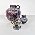 Ruscha Art - Kurt Tschörner - Vase (3) -  328, 302, Bougeoir, Antiek en Kunst