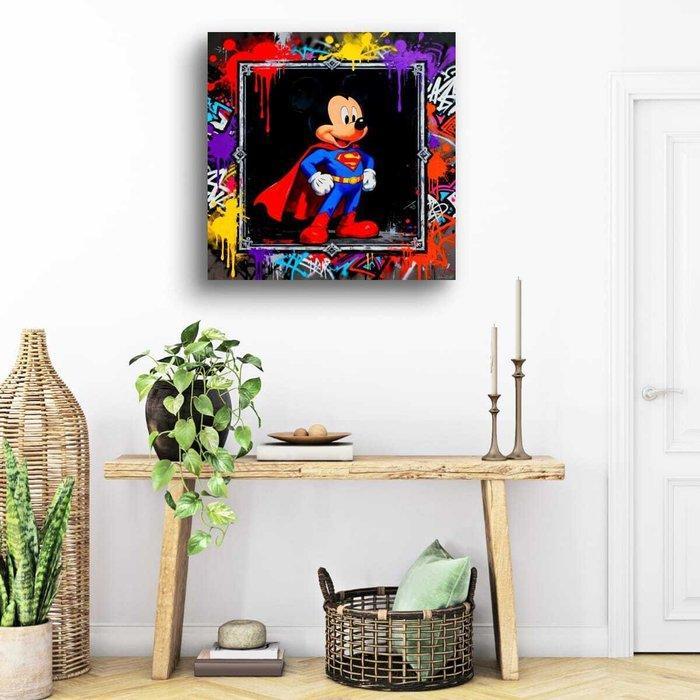 Urban3DArt (1971) - Mickey Superman case Limited Edition, Antiek en Kunst, Kunst | Designobjecten