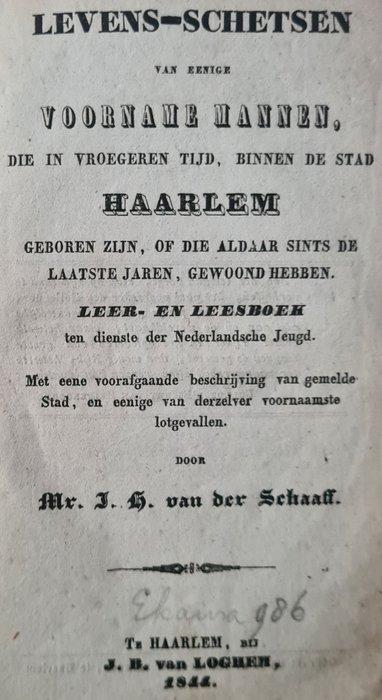 D D J Deegens, J H van der Schaaf - Levensschetsen van, Antiek en Kunst, Antiek | Boeken en Manuscripten
