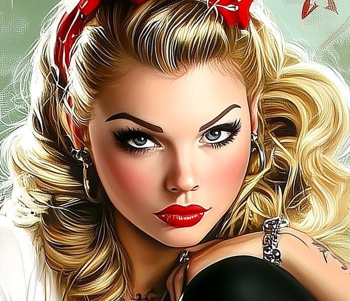 Ginger Red (1965) - Roxy, Antiek en Kunst, Kunst | Designobjecten