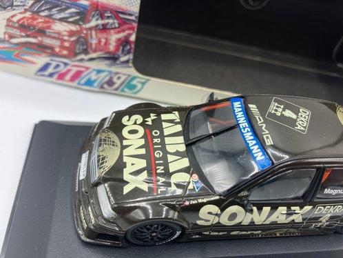 Minichamps 1:43 - Model raceauto - AMG Mercedes C180 DTM, Hobby en Vrije tijd, Modelauto's | 1:5 tot 1:12
