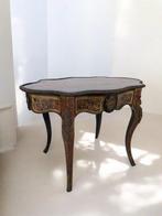 Table - BOULLE - Bois, Bronze, Laiton - Style Napoléon III