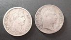 Frankrijk. Napoléon I (1804-1814). 5 Francs 1814/1815 (2, Postzegels en Munten