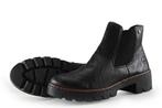 Rieker Chelsea boots in maat  Zwart, Kleding | Dames, Verzenden, Zwart, Overige typen, Zo goed als nieuw