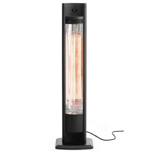 Terrasverwarmer | TORNADO | Zwart | Elektrisch | 2kW (230V), Zakelijke goederen, Horeca | Keukenapparatuur, Nieuw in verpakking