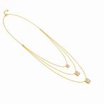 Halsketting - 14 karaat Geel goud - 3.51ct. tw. Diamant, Bijoux, Sacs & Beauté