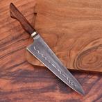 SK KNIVES - Keukenmes - R0043 - Staal, Hout, Messing -