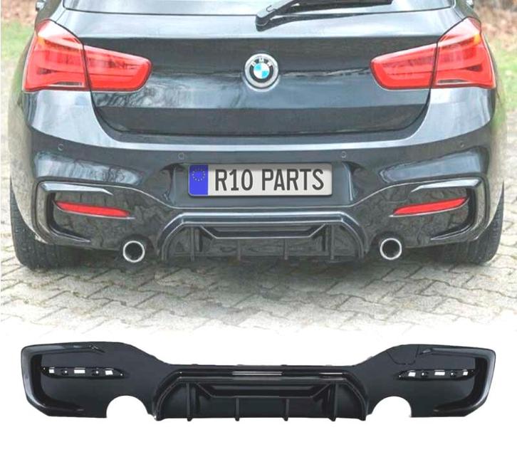 DIFFUSEUR BMW F20 LCI 15-19 LOOK M COMPETITION NOIR BRILLANT, Autos : Pièces & Accessoires, Carrosserie & Tôlerie, Envoi
