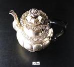 Koffiepot - bauchig mit Klappdeckel - .813 zilver, 13Lot, Antiek en Kunst