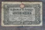 Italië. - 5 Lire 1870 Fede di Credito - Pick S881