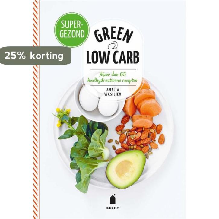 Green low carb / Supergroen 9789023015970 Amelia Wasiliev, Boeken, Kookboeken, Gelezen, Verzenden