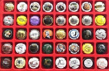Collection de capsules de champagne - Package de 40 capsules